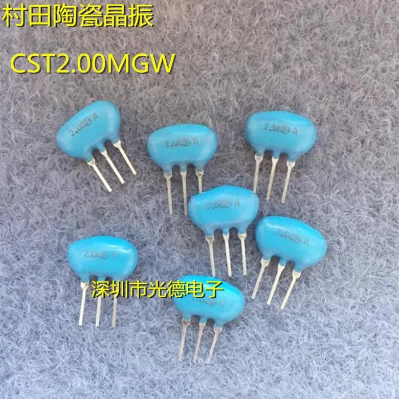 50pcs/ceramic crystal oscillator ZTT2.0MG ZTT2.00MG CST2.00MG Murata crystal oscillator 2MHZ 3 feet ceramic
50pcs/ceramic crystal oscillator ZTT2.0MG ZTT2.00MG CST2.00MG Murata crystal oscillator 2MHZ 3 feet ceramic