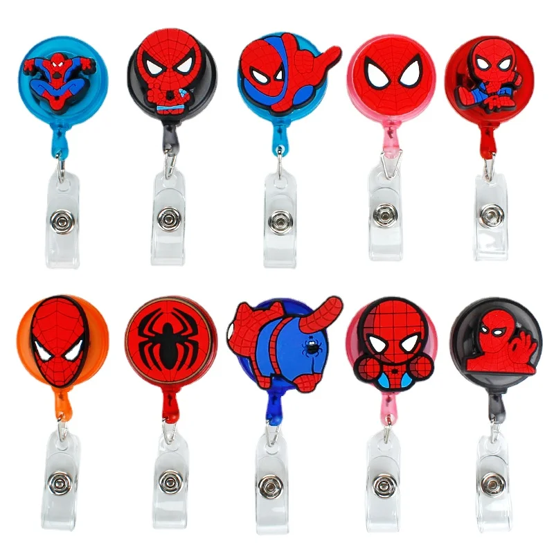 Disney Credential Holder Funny SpiderMan Retractable Badge Holder Cartoon The Avengers Keychain Iron Man Work Id Card Holder
Disney Credential Holder Funny SpiderMan Retractable Badge Holder Cartoon The Avengers Keychain Iron Man Work Id Card Holder