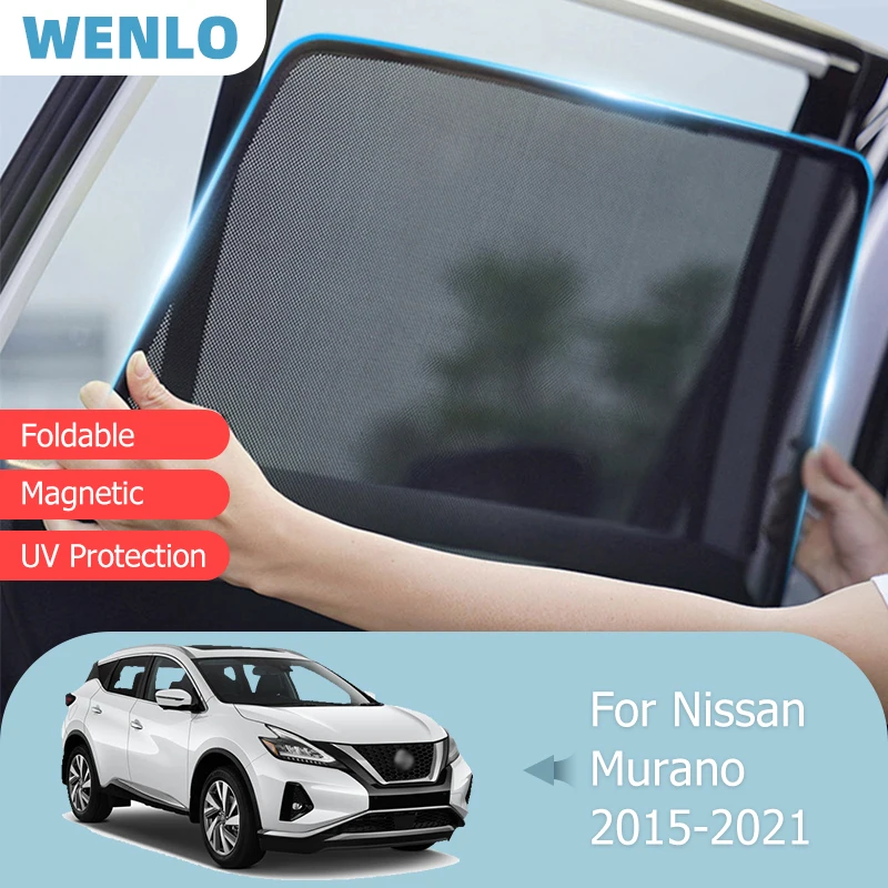 For Nissan Murano 2015-2021 Front Windshield Car Sunshade Side Window Blind Sun Shade Magnetic Visor Mesh Curtain Protection
For Nissan Murano 2015-2021 Front Windshield Car Sunshade Side Window Blind Sun Shade Magnetic Visor Mesh Curtain Protection