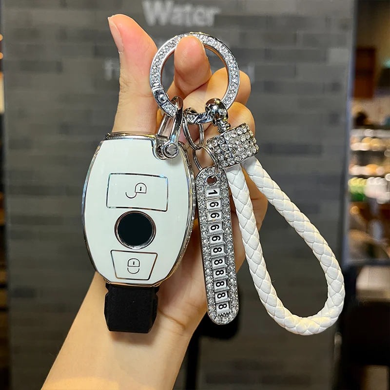 2/3 Button TPU Car Remote Key Case Cover Shell for Mercedes Benz A B R Class GLK GLA GLC W251 W204 W210 W176 W202 W463 Keychian
2/3 Button TPU Car Remote Key Case Cover Shell for Mercedes Benz A B R Class GLK GLA GLC W251 W204 W210 W176 W202 W463 Keychian