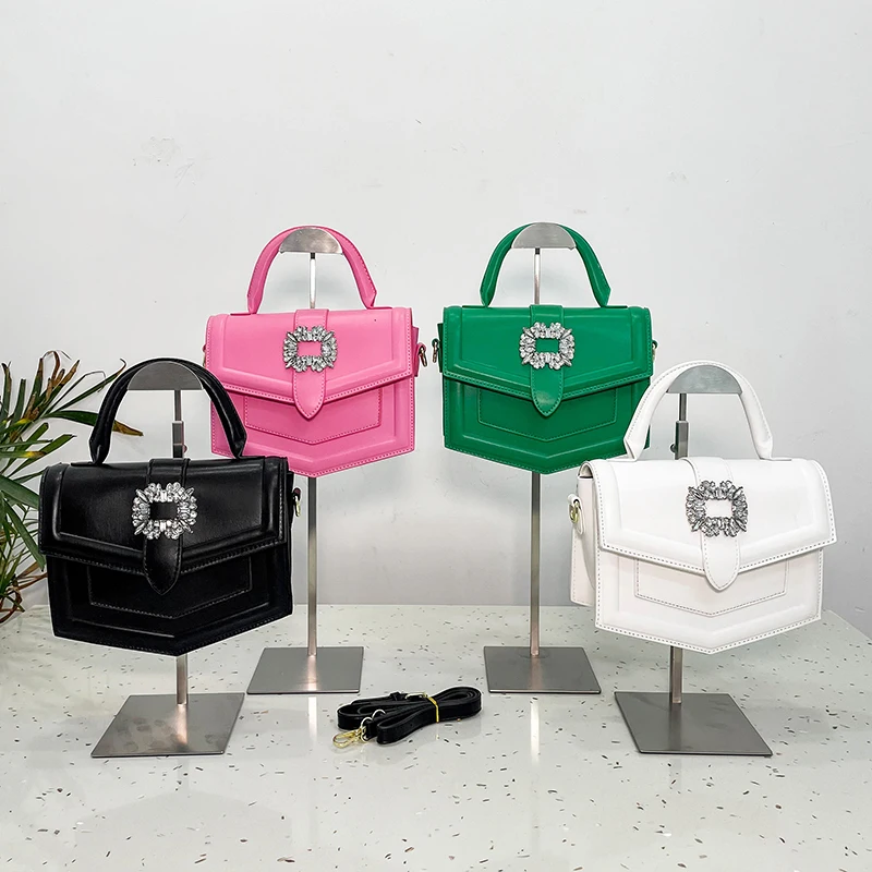2023 New Luxury Women Bling Crystal Handbag Brand Designer Green Pink White Crossbody Bag Diamond Prom Tote Female Shoulder Bags
2023 New Luxury Women Bling Crystal Handbag Brand Designer Green Pink White Crossbody Bag Diamond Prom Tote Female Shoulder Bags