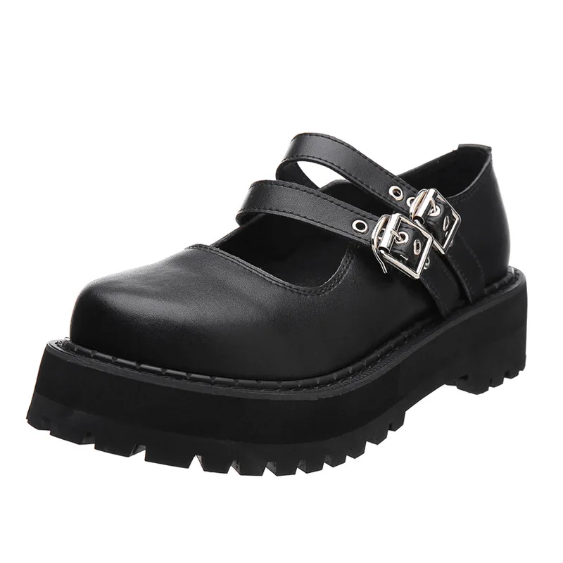 Retro Platform Shoes Female Harajuku Lolita Shoes Genuine Leather Girls Mary Janes Shoes JK Uniform College Student Loafers
Retro Platform Shoes Female Harajuku Lolita Shoes Genuine Leather Girls Mary Janes Shoes JK Uniform College Student Loafers