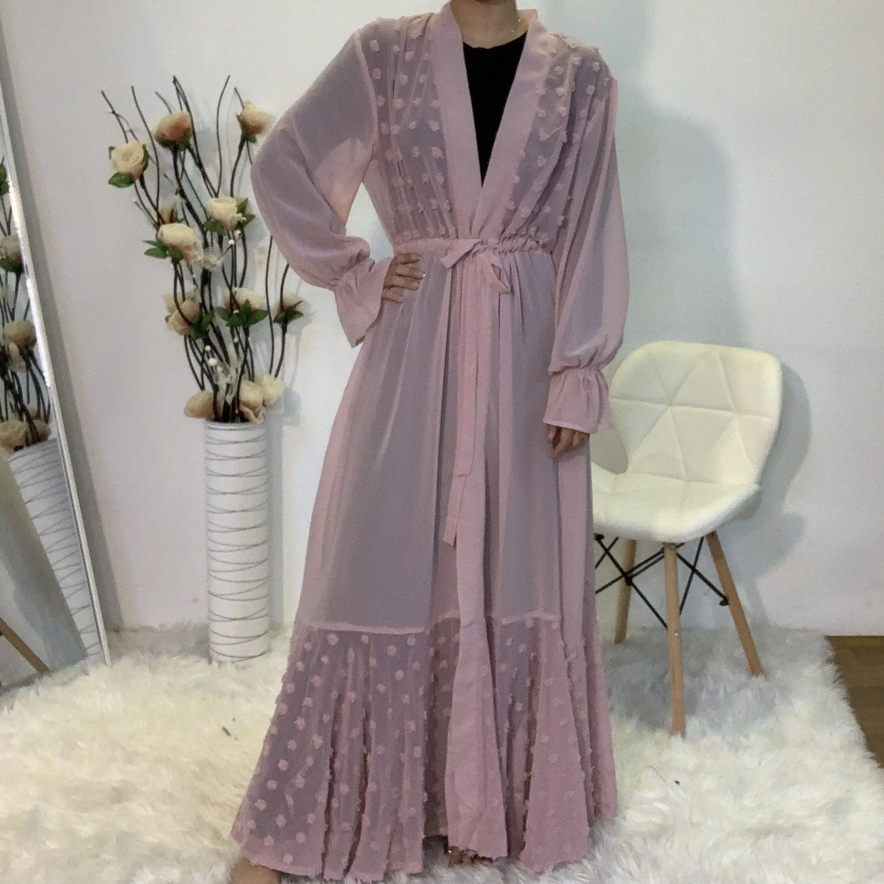 New Fashion Turkish Islamic Cardigan Robe Slim Waist Muslim Abaya robe mariage musulmane abaya kimono
New Fashion Turkish Islamic Cardigan Robe Slim Waist Muslim Abaya robe mariage musulmane abaya kimono