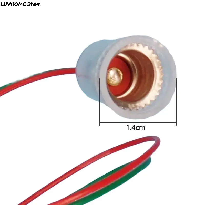 10Pcs E10 Lamp Holder With Wire E10 Lamp Base Teaching Instrument Lampholder 
10Pcs E10 Lamp Holder With Wire E10 Lamp Base Teaching Instrument Lampholder