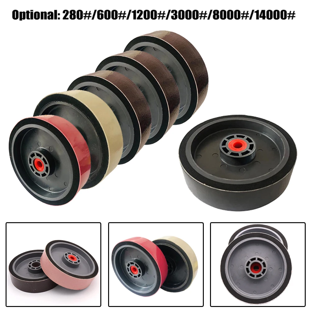 6inch Diamond Soft Grinding Wheel 280 600 1200 3000 8000 14000 For Jade Crystal Glass Artificial Crystal Abrasive Tools
6inch Diamond Soft Grinding Wheel 280 600 1200 3000 8000 14000 For Jade Crystal Glass Artificial Crystal Abrasive Tools