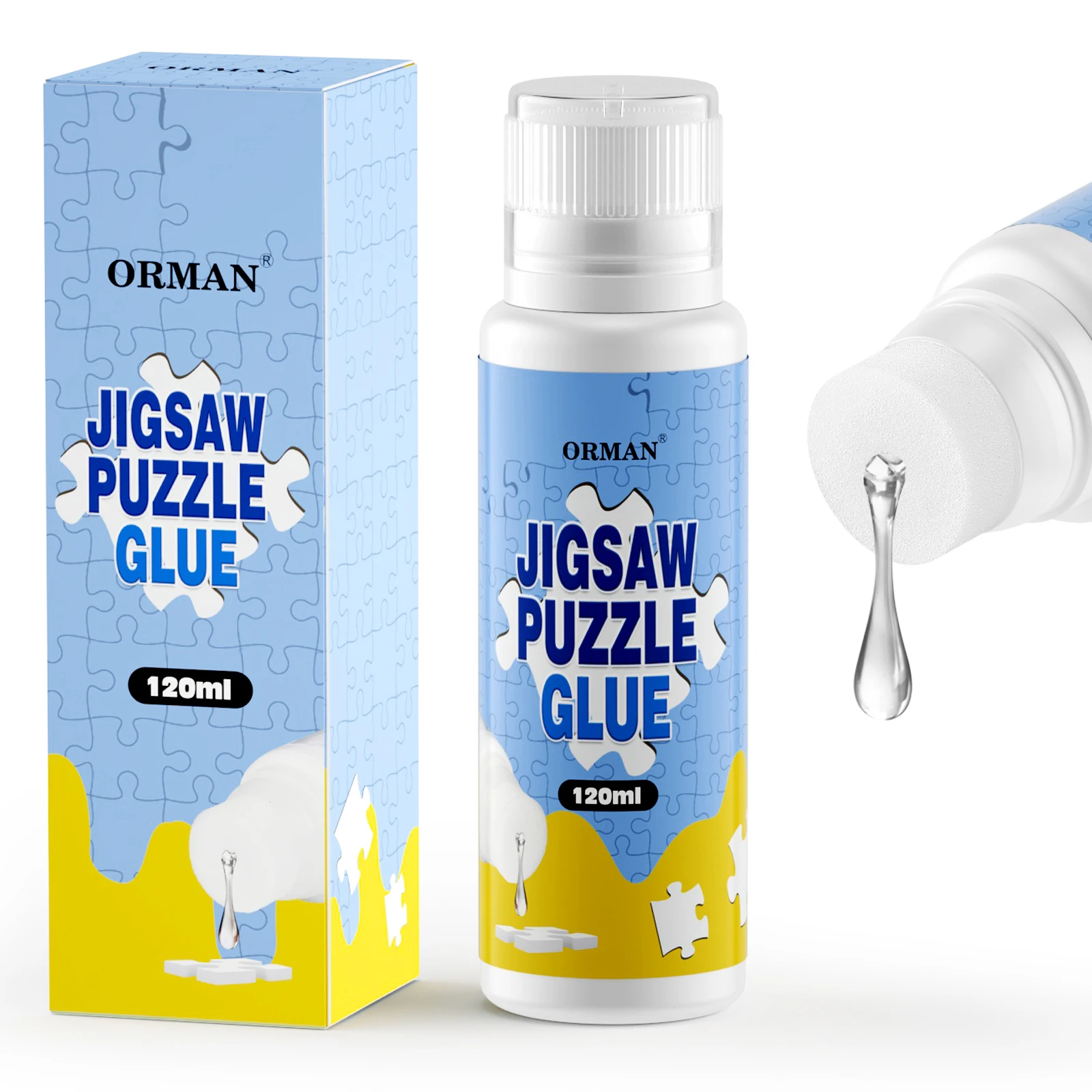 Diamond Painting Sealer 120ML 5D Diamond Painting Glue Permanent Hold Shine Effect Sealer For Diamond Painting And Puzzle Glue
Diamond Painting Sealer 120ML 5D Diamond Painting Glue Permanent Hold Shine Effect Sealer For Diamond Painting And Puzzle Glue
