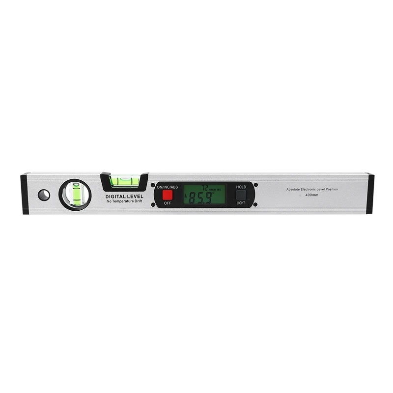 Digital Angle Finder Level 360 Degree Range Spirit Level Upright Inclinometer Protractor Ruler
Digital Angle Finder Level 360 Degree Range Spirit Level Upright Inclinometer Protractor Ruler