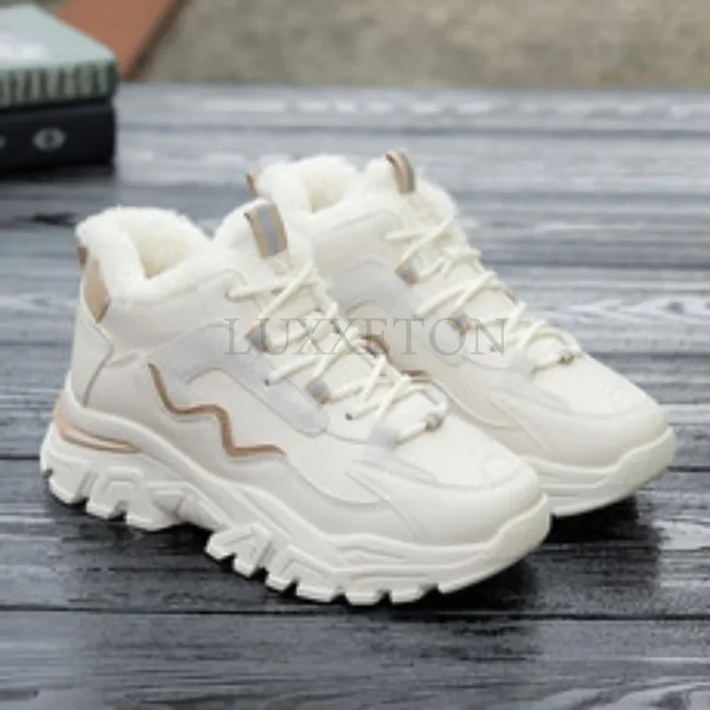 Winter Women Shoes New Platform Cotton Shoes Ladies Lace Up Casual Sneakers Ankle Boots Running Shoes for Woman Warm Snow Boots
Winter Women Shoes New Platform Cotton Shoes Ladies Lace Up Casual Sneakers Ankle Boots Running Shoes for Woman Warm Snow Boots