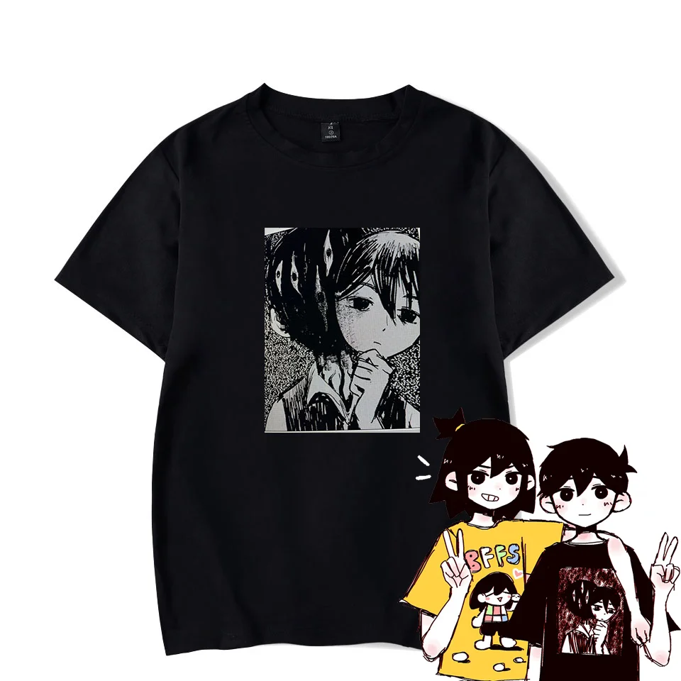 2022 New Omori T-Shirt Harajuku Summer Short Sleeve Tee Shirt Cosplay Clothe Casual Streetwear for Men and Women Tops
2022 New Omori T-Shirt Harajuku Summer Short Sleeve Tee Shirt Cosplay Clothe Casual Streetwear for Men and Women Tops