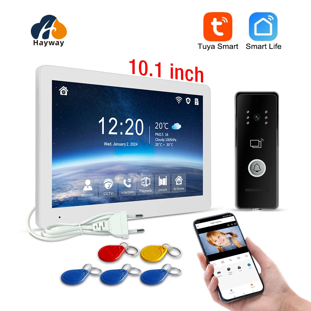 Видеодомофон ZHHayway 10 дюймов
Видеодомофон ZHHayway 10 дюймов