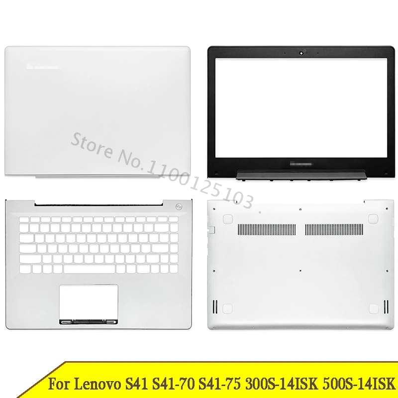 Новый нижний корпус для ноутбука Lenovo S41, женская модель-14isk 500S-14ISK, передняя панель, Упор для рук, задняя крышка ЖК-дисплея, белый 
Новый нижний корпус для ноутбука Lenovo S41, женская модель-14isk 500S-14ISK, передняя панель, Упор для рук, задняя крышка ЖК-дисплея, белый