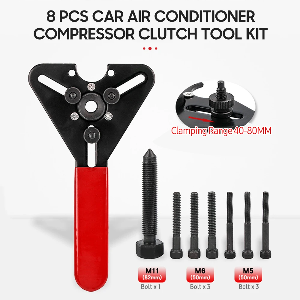 Hot Car Air Compressor Clutch Remover Installer Dual-use Wrench Tool Plastic Box Automotive Air Conditioning Car Repairing Tool
Hot Car Air Compressor Clutch Remover Installer Dual-use Wrench Tool Plastic Box Automotive Air Conditioning Car Repairing Tool