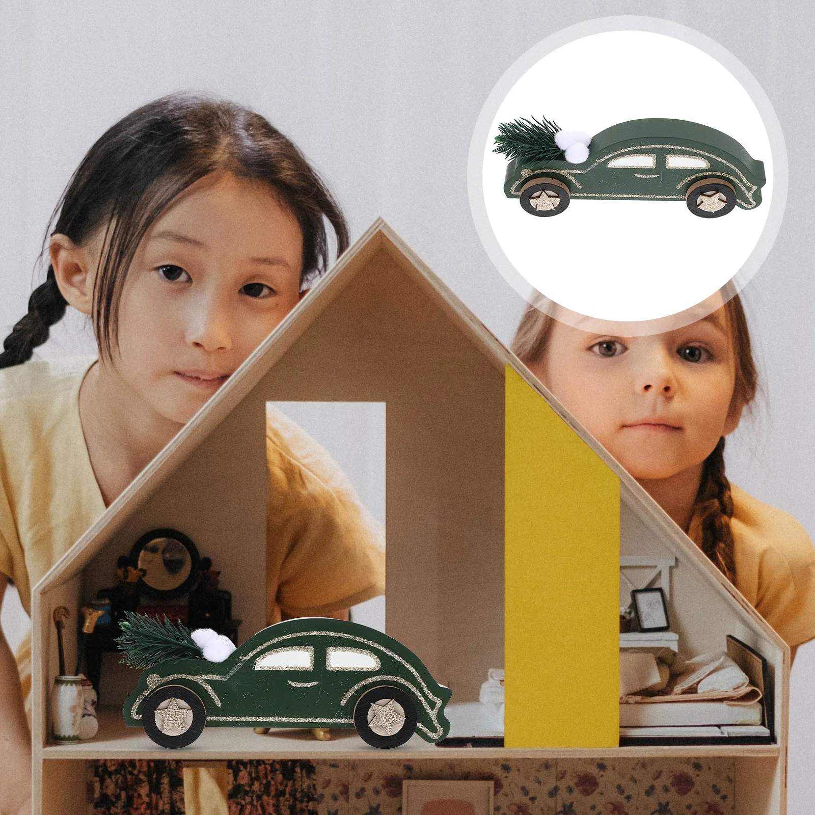 Christmas Car Decoration Desktop Xmas Ornament Wooden Xmas Car Centerpiece for Home Office
Christmas Car Decoration Desktop Xmas Ornament Wooden Xmas Car Centerpiece for Home Office