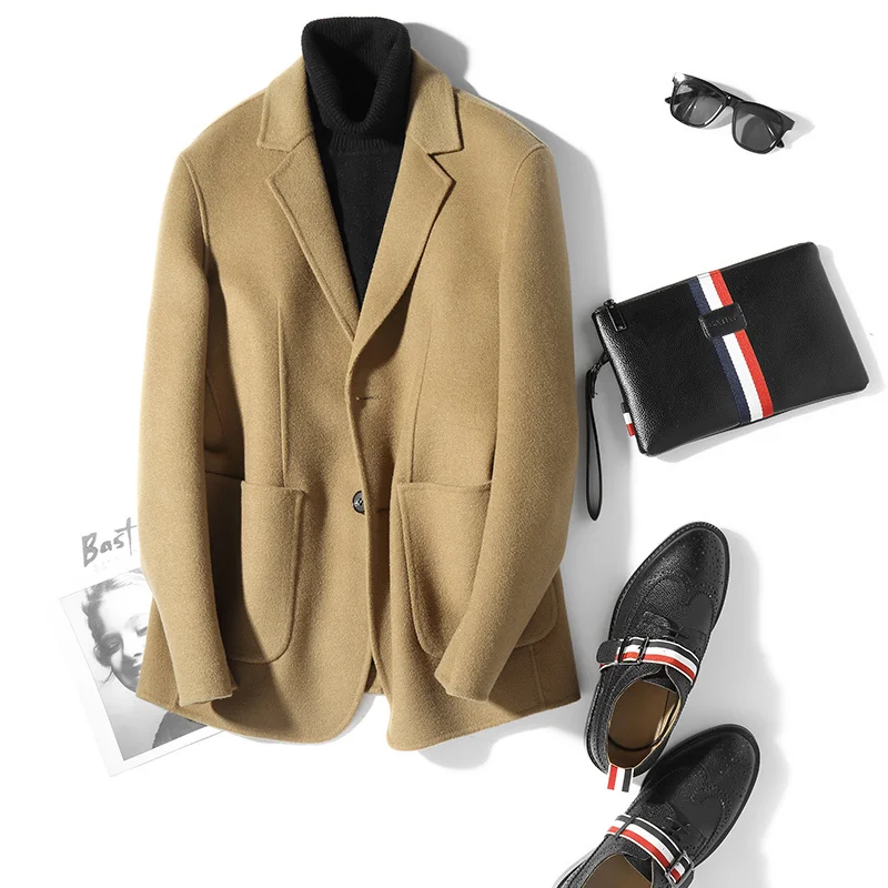 Coat High quality De Men Jacket 2023 Autumn Men's Casual New Suit Real Hombre Wool Mens Jackets Ropa Korean Man Clothes
Coat High quality De Men Jacket 2023 Autumn Men's Casual New Suit Real Hombre Wool Mens Jackets Ropa Korean Man Clothes