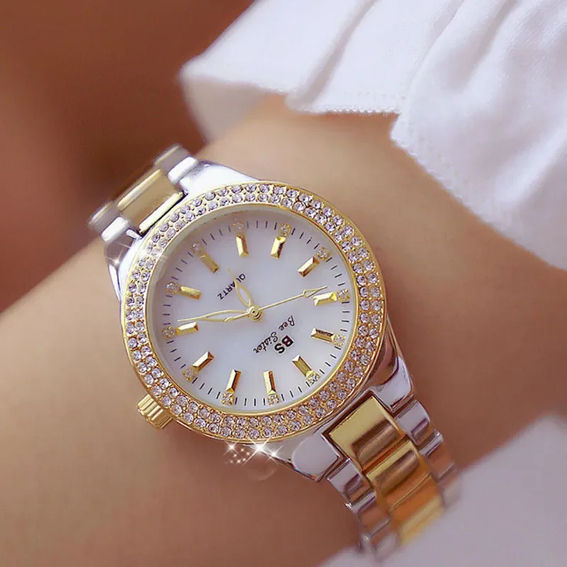 Ladies Wrist Watches Dress Gold Watch Women Crystal Diamond Watches Stainless Steel Silver Clock Women Montre Femme 2022
Ladies Wrist Watches Dress Gold Watch Women Crystal Diamond Watches Stainless Steel Silver Clock Women Montre Femme 2022