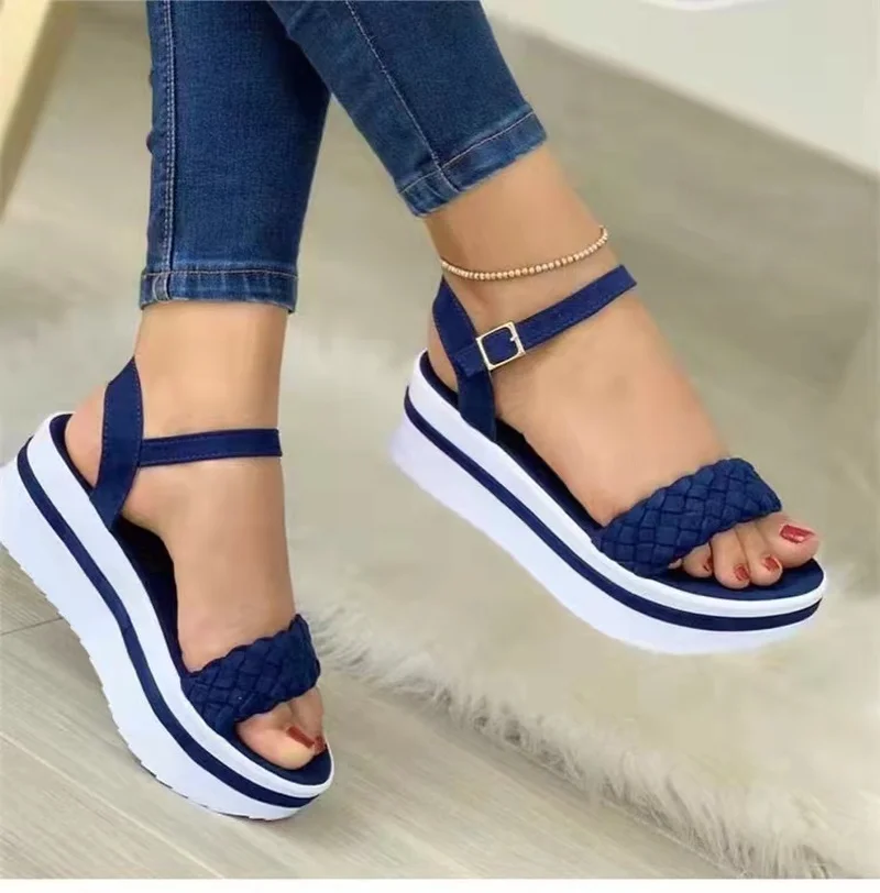2021 New Fashion Women Sandals White Brown Colors Summer Wedges Platform Sandals High Heel Dress Party Wedding Shoes Woman
2021 New Fashion Women Sandals White Brown Colors Summer Wedges Platform Sandals High Heel Dress Party Wedding Shoes Woman