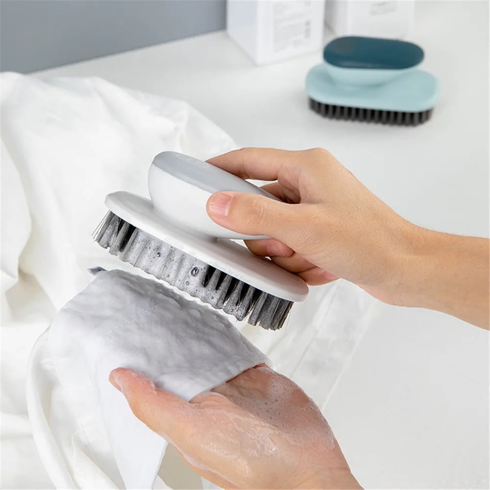Handheld Laundry Brush Washing Flexible Scrub Brush Soft Fur Clothes Shoe Cleaning Brushes Cleaner Household Cleaning Tools
Handheld Laundry Brush Washing Flexible Scrub Brush Soft Fur Clothes Shoe Cleaning Brushes Cleaner Household Cleaning Tools