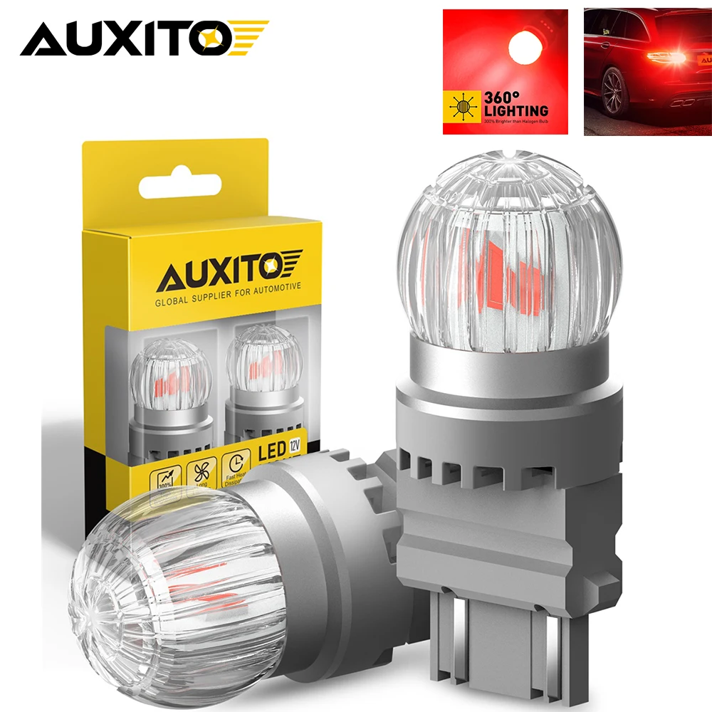 

AUXITO 2x T25 3156 Led Bulb 3157 P27W P27/5W Light Backup Reverse Lamps Daytime Running Light Brake Taillight Turn Signal Lamp