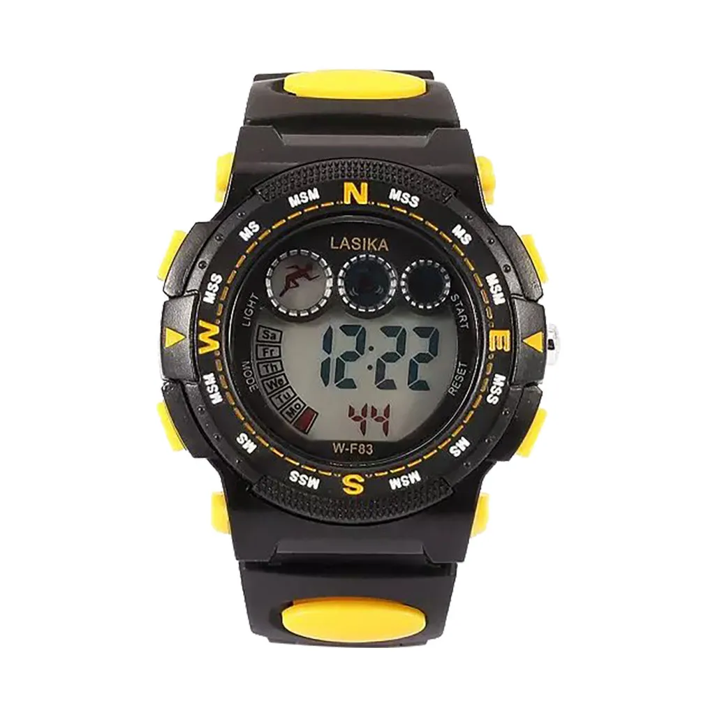 

Многофункциональные часы с будильником, студенческие водонепроницаемые спортивные модные электронные часы, светящиеся светодиодные цифровые детские часы 2023