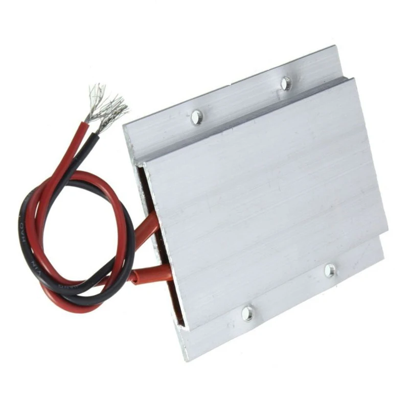 12V 60W 180C Aluminum PTC Heating Element 77X62X6mm Constant Temperature Thermistor Air Heating Sensor Hair Dryer Curlers Heater
12V 60W 180C Aluminum PTC Heating Element 77X62X6mm Constant Temperature Thermistor Air Heating Sensor Hair Dryer Curlers Heater