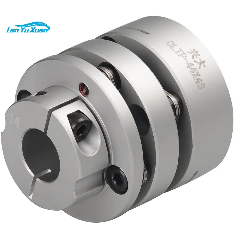 Xingda CLTP step flat-headed double diaphragm coupling aluminum alloy clamping motor elastic
Xingda CLTP step flat-headed double diaphragm coupling aluminum alloy clamping motor elastic
