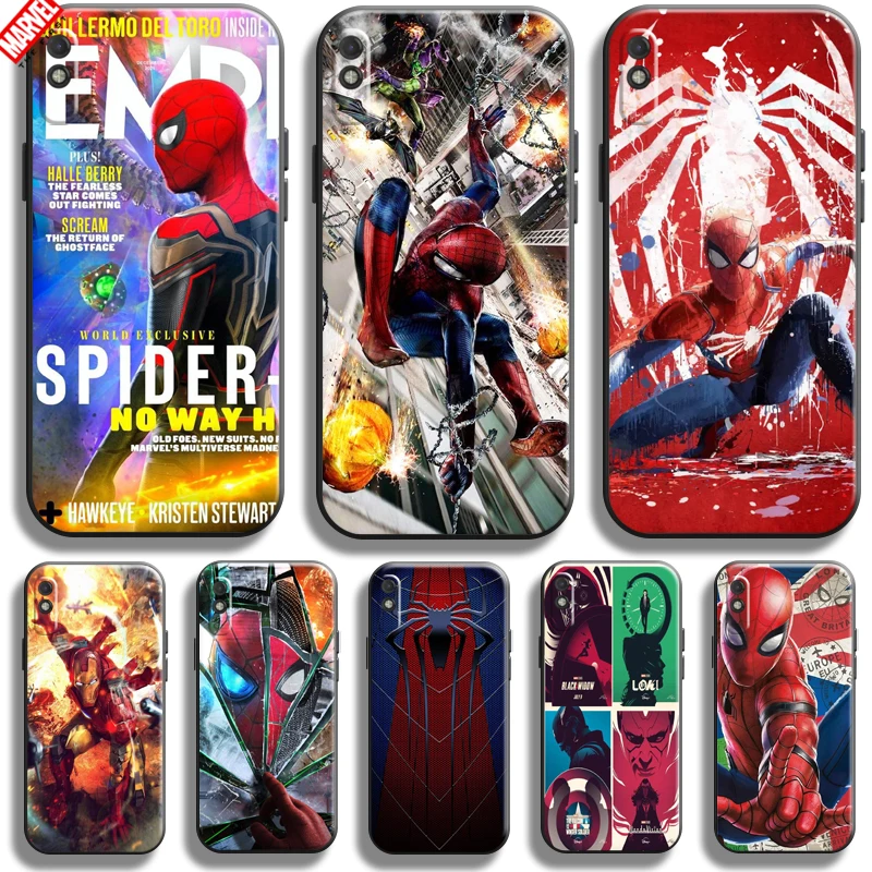 Spiderman Marvel Avengers For Xiaomi Redmi 9A 9AT Phone Case Soft Silicon Coque Cover Black Funda Comics Captain America
Spiderman Marvel Avengers For Xiaomi Redmi 9A 9AT Phone Case Soft Silicon Coque Cover Black Funda Comics Captain America