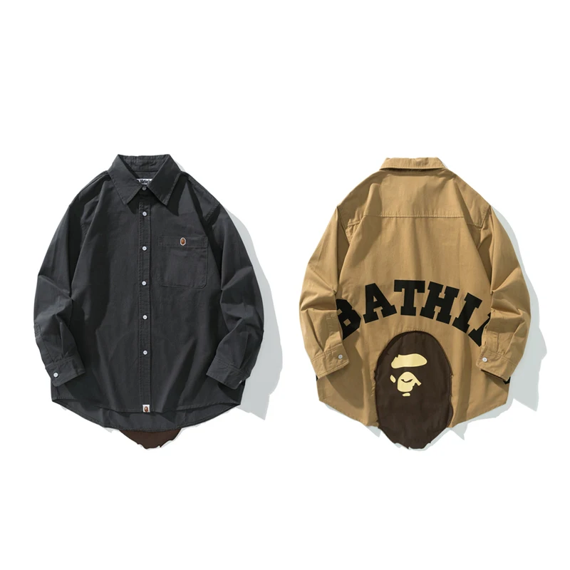 Fashion Brand A Shirt Tuxedo Jacket Black & Khaki M~3XL
Fashion Brand A Shirt Tuxedo Jacket Black & Khaki M~3XL