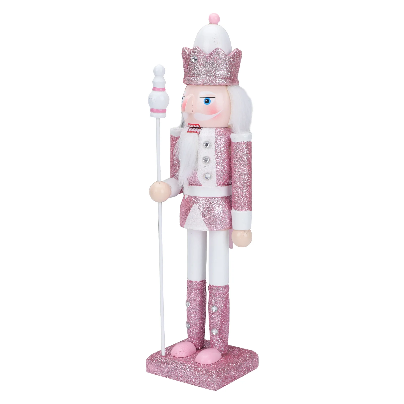 1Pc Nutcracker Doll Soldier Toy Children's Christmas Gift Holiday Decoration Christmas Doll Pendant Glittering Powder Ornament
1Pc Nutcracker Doll Soldier Toy Children's Christmas Gift Holiday Decoration Christmas Doll Pendant Glittering Powder Ornament