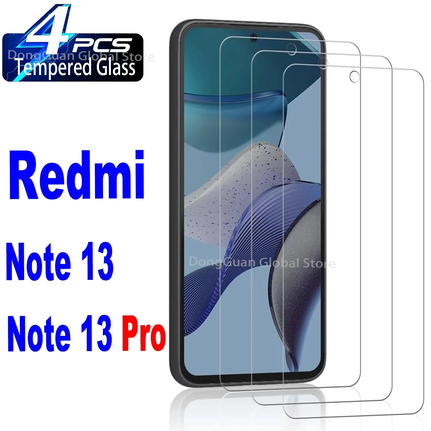 4Pcs Tempered Glass For Xiaomi Redmi Note 13 Pro Redmi Note12 4G 12R 12S 12 5G Screen Protector Glass Film
4Pcs Tempered Glass For Xiaomi Redmi Note 13 Pro Redmi Note12 4G 12R 12S 12 5G Screen Protector Glass Film