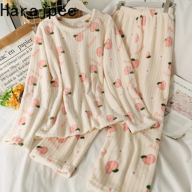 Harajpee Coral Velvet Pajama Set Women Can Wear Out Autumn Winter 2021 New Loose Comfortable Leisure Home Clothes Two-piece Set
Harajpee Coral Velvet Pajama Set Women Can Wear Out Autumn Winter 2021 New Loose Comfortable Leisure Home Clothes Two-piece Set
