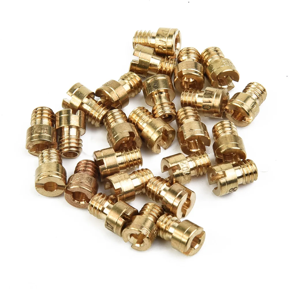 25pcs M4 Carburetor Jets 55-115 For Puch Maxi Bing Hercules 4mm Zündapp Jet Set Outdoor Motorcycle Accessories Wholesale
25pcs M4 Carburetor Jets 55-115 For Puch Maxi Bing Hercules 4mm Zündapp Jet Set Outdoor Motorcycle Accessories Wholesale