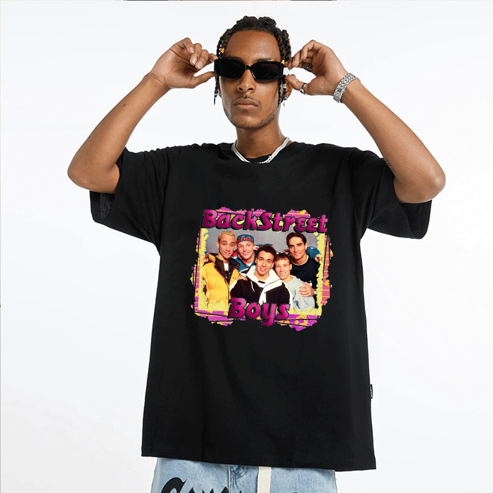 Backstreet Boys T-Shirt 90s Vintage Band Throwback Homage Tshirt Street Hip Hop Fashion T Shirt Men Women Clothing Cotton Tees
Backstreet Boys T-Shirt 90s Vintage Band Throwback Homage Tshirt Street Hip Hop Fashion T Shirt Men Women Clothing Cotton Tees