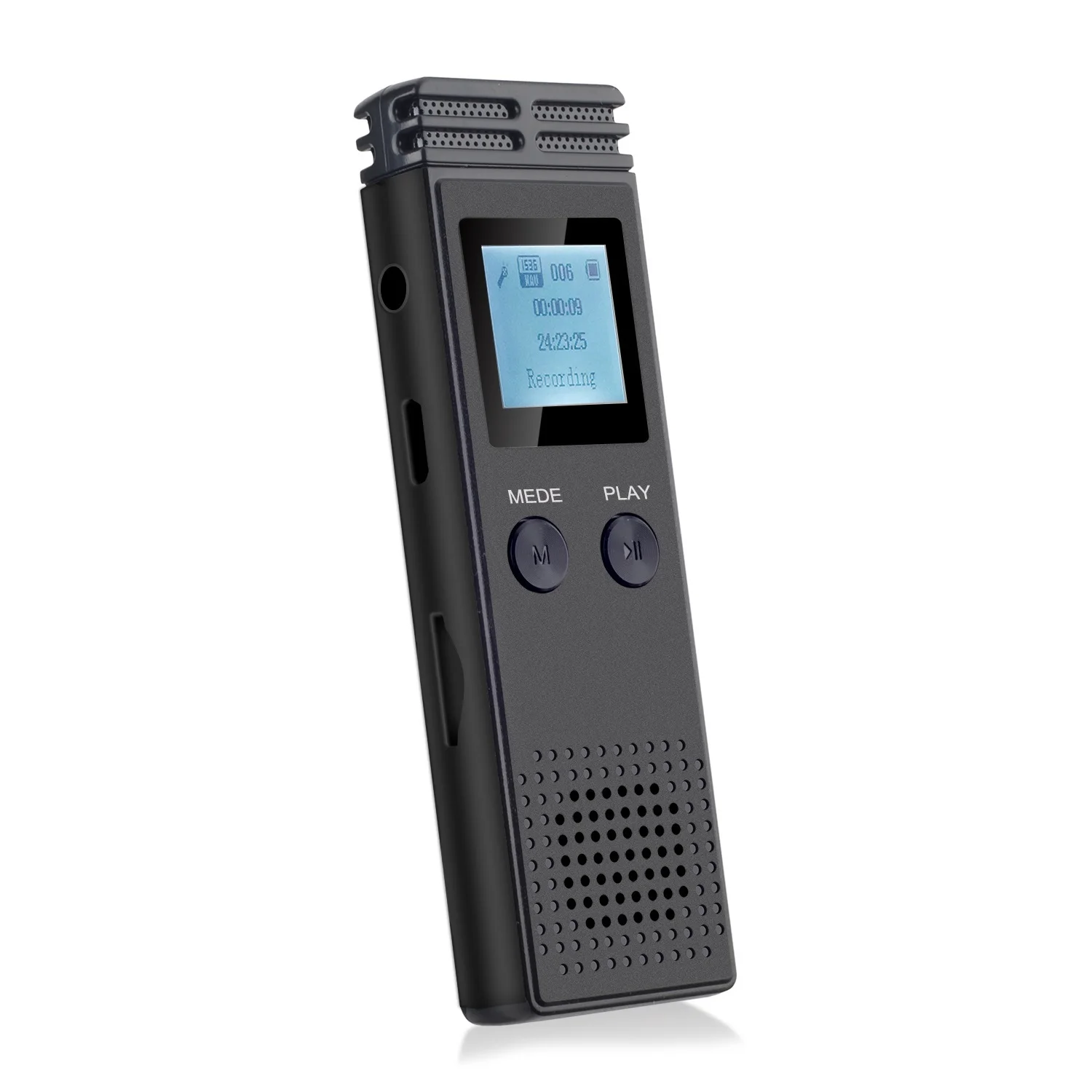 Professional Voice Activated Digital Audio Voice Recorder 8GB 16GB 32GB USB Pen Lossless Mp3 Player Recording 1536kbps Password
Professional Voice Activated Digital Audio Voice Recorder 8GB 16GB 32GB USB Pen Lossless Mp3 Player Recording 1536kbps Password