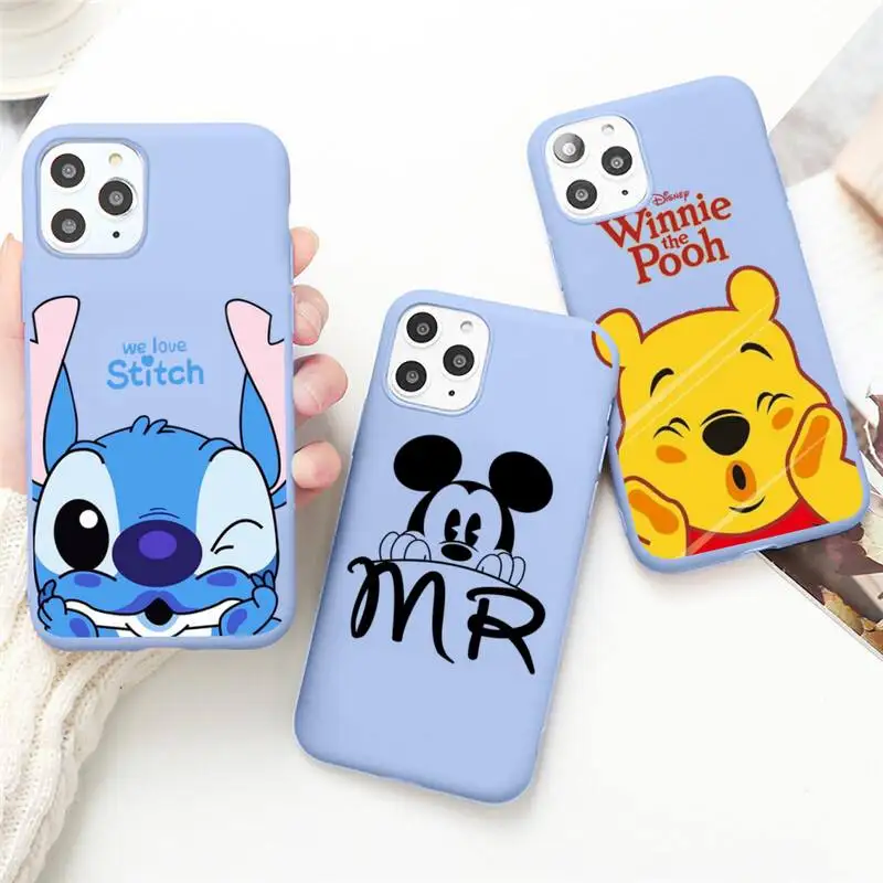 Cartoon Mickey Mouse Stitch Donald Duck Winnie the Pooh Phone Case for iPhone 13 12 mini 11 Pro Max X XR XS 8 7 6s Plus cover 
Cartoon Mickey Mouse Stitch Donald Duck Winnie the Pooh Phone Case for iPhone 13 12 mini 11 Pro Max X XR XS 8 7 6s Plus cover
