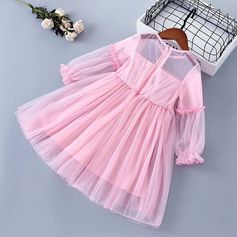Girls Dress Autumn Winter Flower Mesh Dresses For Kids Girl Clothes 2-7 years Children Birthday Princess Tutu Vestidos Clothing
Girls Dress Autumn Winter Flower Mesh Dresses For Kids Girl Clothes 2-7 years Children Birthday Princess Tutu Vestidos Clothing