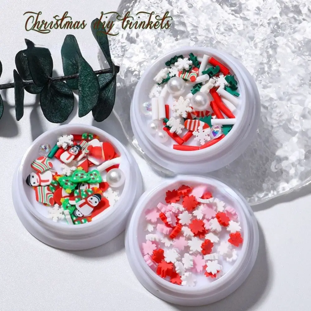 1Box Cute Santa Claus Elk Snowflakes Xmas Nails Design Christmas Nail Art Accessories Polymer Clay Slices Slime Flake
1Box Cute Santa Claus Elk Snowflakes Xmas Nails Design Christmas Nail Art Accessories Polymer Clay Slices Slime Flake