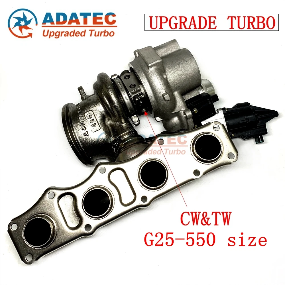 Upgrade Turbo 49477-02006 7588938 49477-02122A Ball Bearing G25-550 Shaft Wheel Turbine For BMW N20 N26 125 320 328 2.0 242HP
Upgrade Turbo 49477-02006 7588938 49477-02122A Ball Bearing G25-550 Shaft Wheel Turbine For BMW N20 N26 125 320 328 2.0 242HP