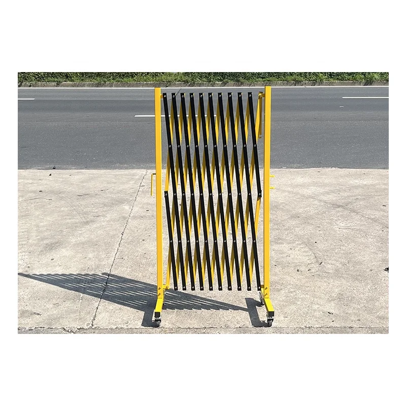 Cheap Price Traffic Control Yellow Iron Expanding Road Safety Expandable Barrier
Cheap Price Traffic Control Yellow Iron Expanding Road Safety Expandable Barrier