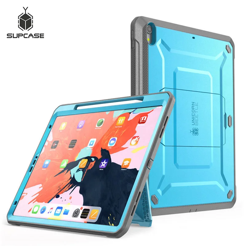 Чехол для iPad Pro 12.9 (2018) совместимый с Apple Pencil SUP чехол UB PRO полноразмерный Чехол со встроенной защитой экрана и подставкой
Чехол для iPad Pro 12.9 (2018) совместимый с Apple Pencil SUP чехол UB PRO полноразмерный Чехол со встроенной защитой экрана и подставкой
