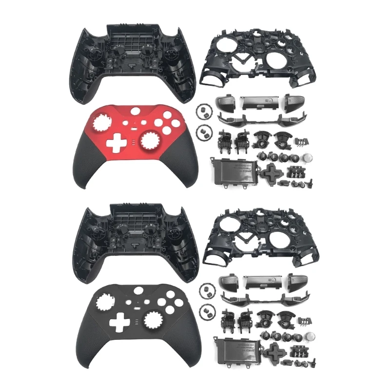 Полный комплект чехлов для Xbox One Elite-Series 2, чехол для геймпада, задняя крышка, бампер, кнопка включения питания, средняя рамка F19E
Полный комплект чехлов для Xbox One Elite-Series 2, чехол для геймпада, задняя крышка, бампер, кнопка включения питания, средняя рамка F19E