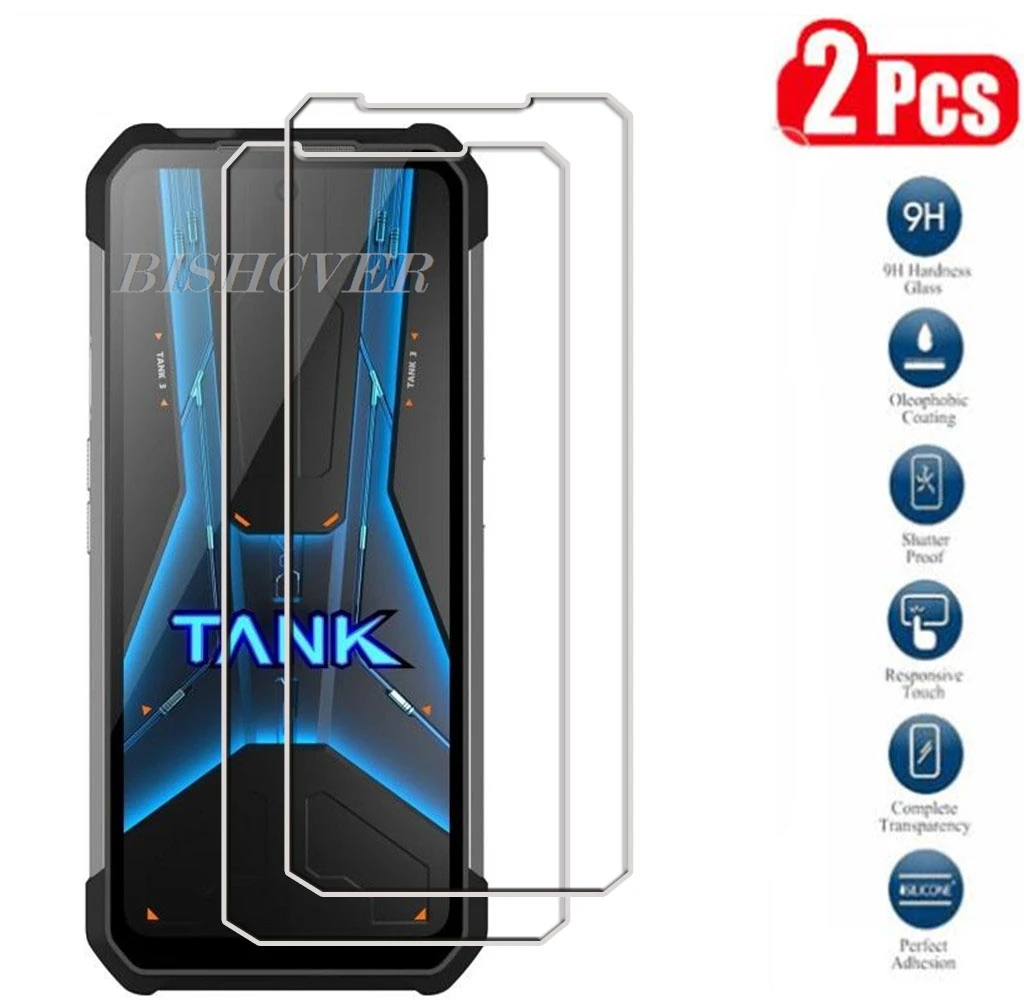 Для Unihertz 8849 Tank 3 Pro 6 79 "2024 защитная пленка Взрывозащищенная защита экрана на