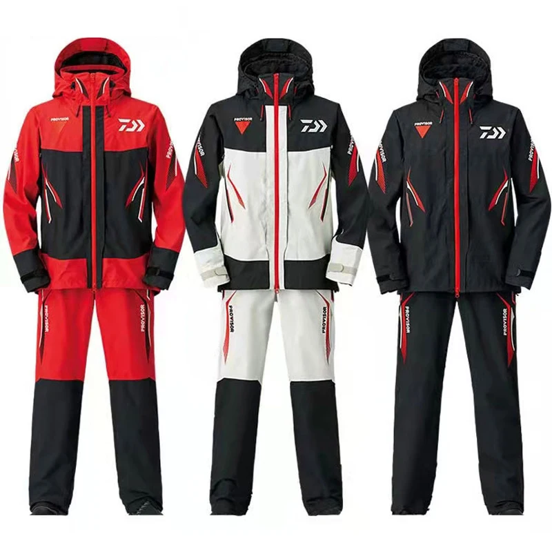 New Dawa Fishing Suit Outdoor Sports Rushsuit Waterproof Breathable Jacket Detachable Pants Two Piece Fisherman's Clothing
New Dawa Fishing Suit Outdoor Sports Rushsuit Waterproof Breathable Jacket Detachable Pants Two Piece Fisherman's Clothing