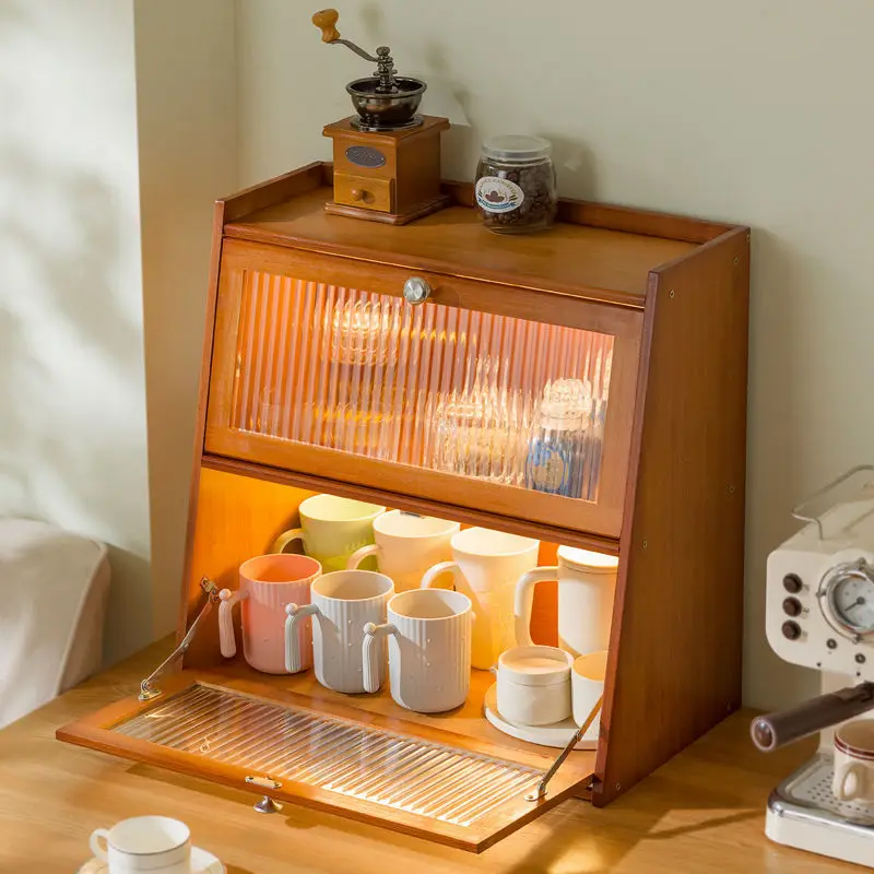 Desktop Storage Box Cup Storage Cabinet Tea Set Display Cabinet Kitchen Water Cup Rack Bamboo Tableware Storage Cabinet
Desktop Storage Box Cup Storage Cabinet Tea Set Display Cabinet Kitchen Water Cup Rack Bamboo Tableware Storage Cabinet