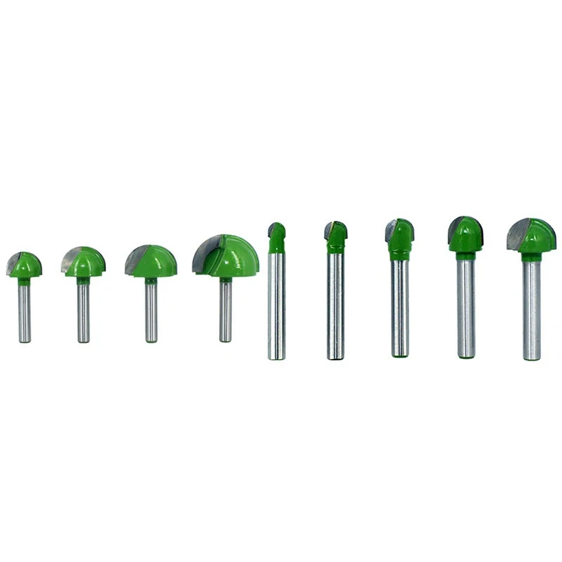 Hot 5Pcs 6, 8, 10, 12, 18Mm Shank Ball Nose Router Bits Set & 4Pcs 16Mm, 22Mm, 25Mm, 32Mm Nose Router Bits Set
Hot 5Pcs 6, 8, 10, 12, 18Mm Shank Ball Nose Router Bits Set & 4Pcs 16Mm, 22Mm, 25Mm, 32Mm Nose Router Bits Set