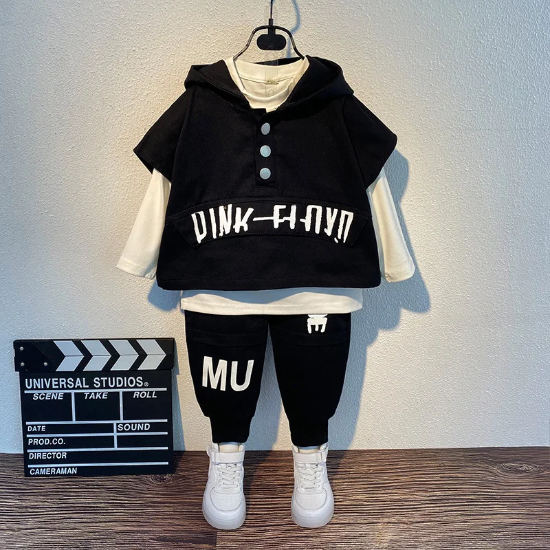 Boys Spring and Autumn Suits Children's Autumn 2022 New Baby Autumn Clothes Boys Autumn Fashionable Western Style Suits
Boys Spring and Autumn Suits Children's Autumn 2022 New Baby Autumn Clothes Boys Autumn Fashionable Western Style Suits