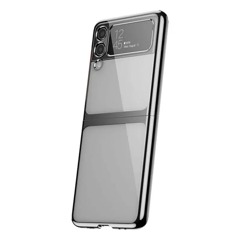 Luxury Fashion Transparent Shockproof Plating PC Case Cover For Samsung Flip3 5G Luxury Crystal Case
Luxury Fashion Transparent Shockproof Plating PC Case Cover For Samsung Flip3 5G Luxury Crystal Case