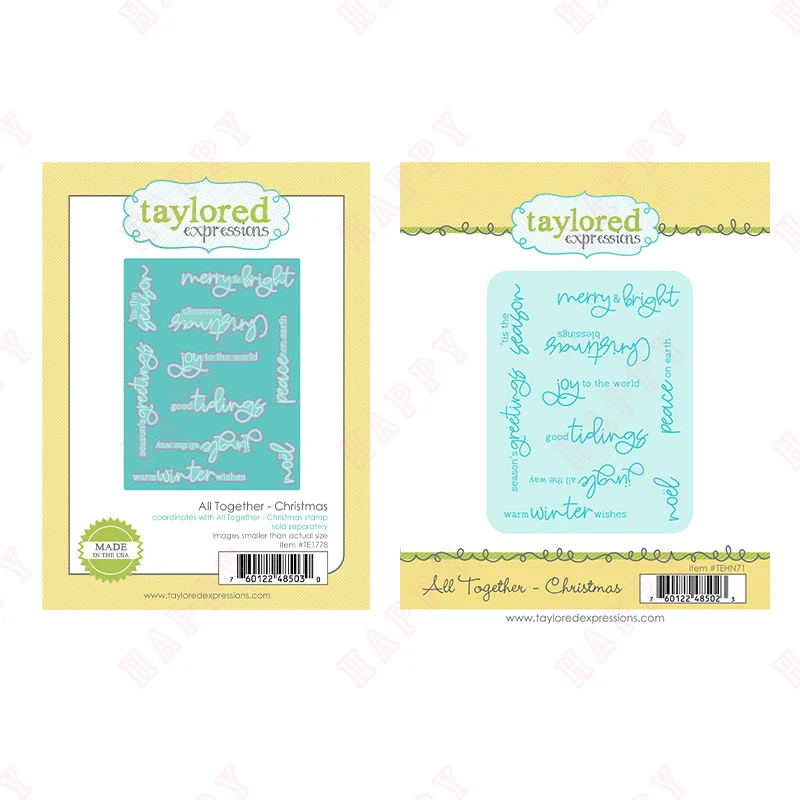 All Together - Christmas Metal Cutting Dies And Clear Stamps For DIY Scrapbook Stamps Album Craft Paper Card Decoration Die Cut
All Together - Christmas Metal Cutting Dies And Clear Stamps For DIY Scrapbook Stamps Album Craft Paper Card Decoration Die Cut