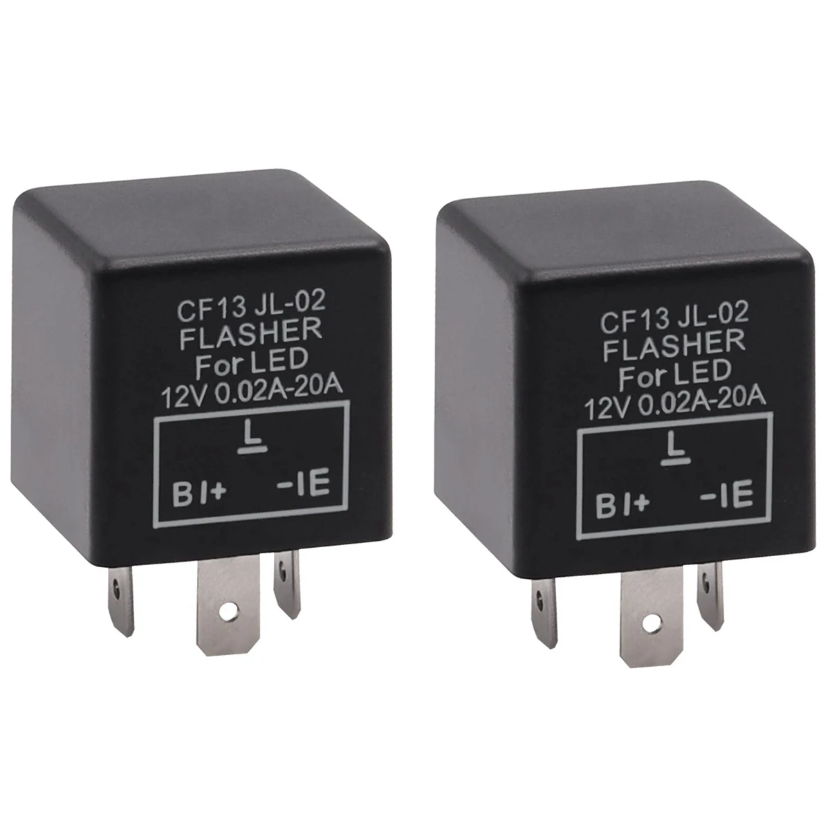 2PC 12V 3Pin Car Flasher Relay CF13 JL-02 Fix LED Light Turn Signal Indicator Hyper Flash
2PC 12V 3Pin Car Flasher Relay CF13 JL-02 Fix LED Light Turn Signal Indicator Hyper Flash