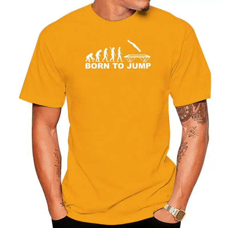 2022 New Summer Cool Tee Shirt Evolution born to jump trampoline T-Shirt Cotton T-shirt
2022 New Summer Cool Tee Shirt Evolution born to jump trampoline T-Shirt Cotton T-shirt