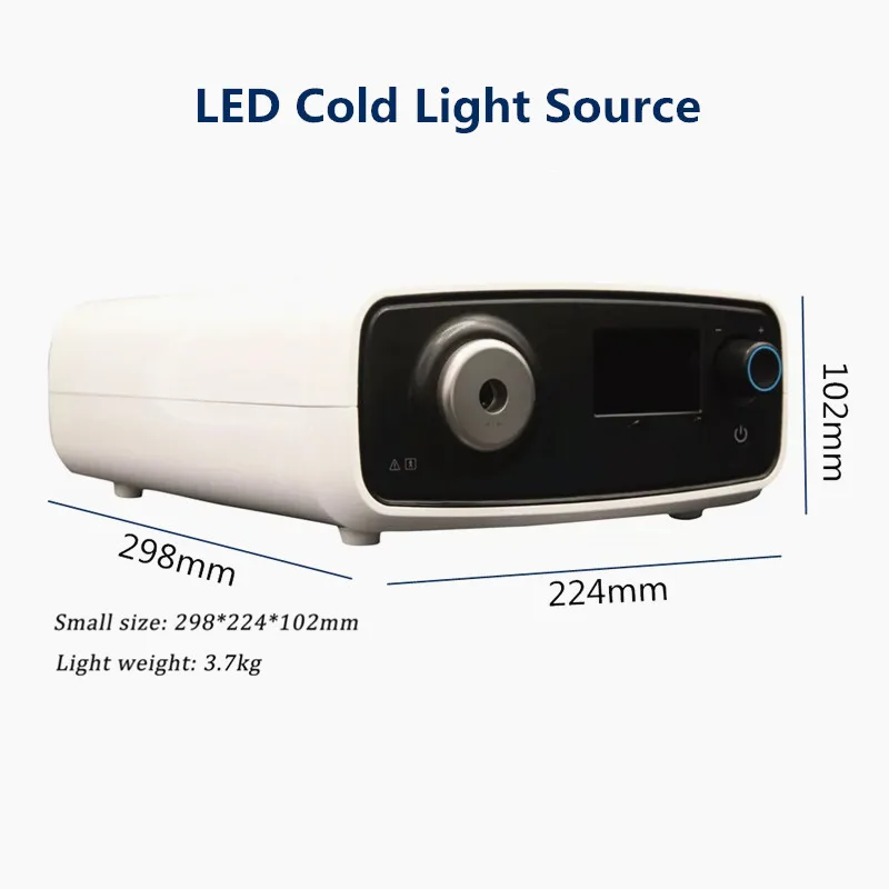 LED Cold Light Source for Endoscopy Highbrightness Storz Wolf Optical Fiber Endoscope ENT Gynecology
LED Cold Light Source for Endoscopy Highbrightness Storz Wolf Optical Fiber Endoscope ENT Gynecology